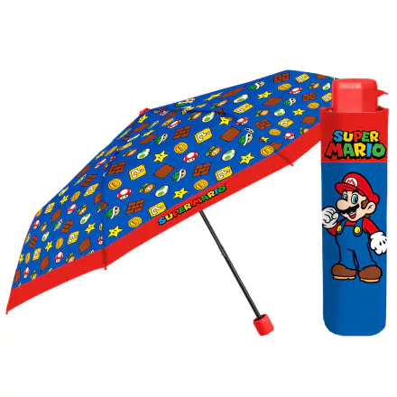 Super Mario Bros ručni sklopivi kišobran 50 cm termékfotója