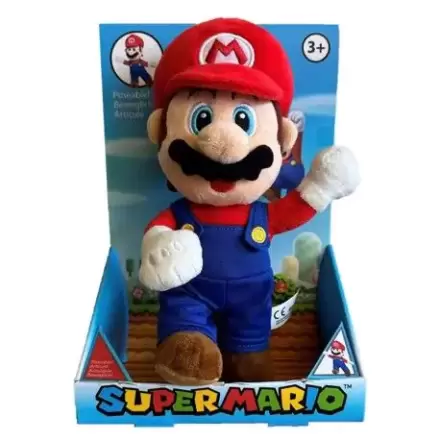 Super Mario Bros Mario zglobna plišana igračka 25cm fotografija proizvoda