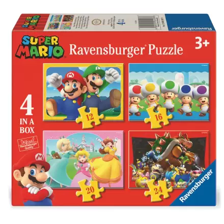 Super Mario Bros puzzle 12-16-20-24 komada fotografija proizvoda