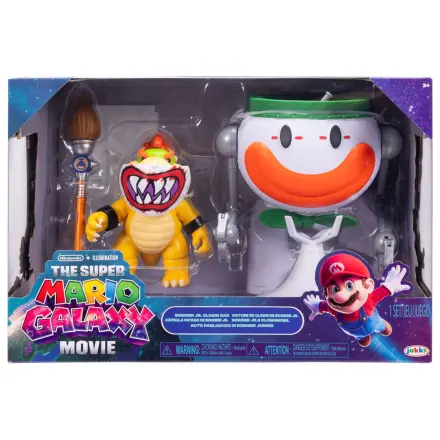 Super Mario Bros - Super Mario Galaxy Movie Bowser Jr. Clown Car figura fotografija proizvoda