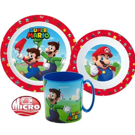 Super Mario set posuđa za jelo, mikroplastični set fotografija proizvoda