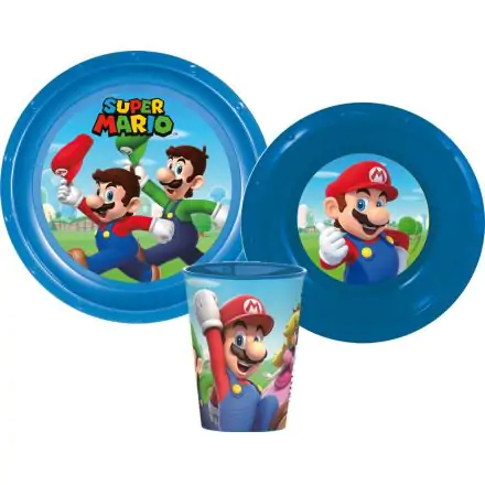Super Mario Set za jelo, plastični set fotografija proizvoda