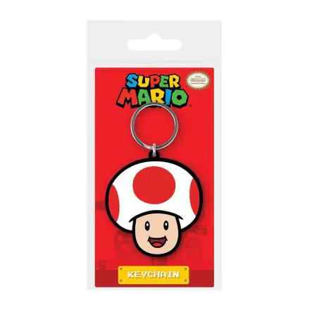 Super Mario Gumeni Privezak Toad 6 cm termékfotója