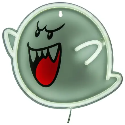 Super Mario LED Neon zidna lampa Boo 23 x 23 cm fotografija proizvoda
