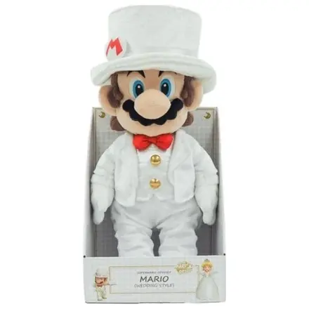 Super Mario plišana figura Mario Wedding 39 cm fotografija proizvoda