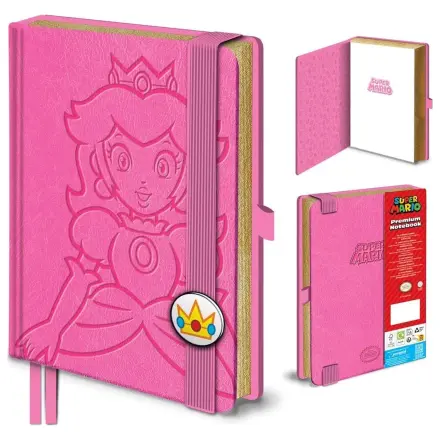 Super Mario Princess Peach A5 bilježnica fotografija proizvoda
