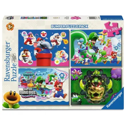 Super Mario puzzle 4x100 komada fotografija proizvoda