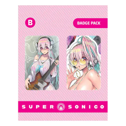 Super Sonico Bedževi 2-Pack Set B termékfotója