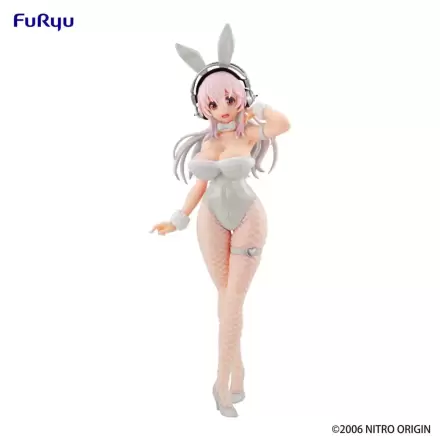 Super Sonico BiCute Bunnies PVC statua Pearl White Ver. 30 cm fotografija proizvoda