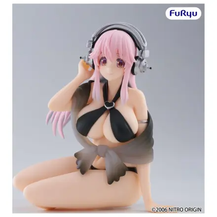 Super Sonico Noodle Stopper PVC kip Super Sonico Swimsuit Black Color Ver. 10 cm fotografija proizvoda