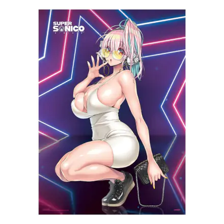 Super Sonico Wallscroll Poster od tkanine Super Star 84 x 118 cm termékfotója