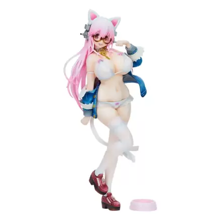 Super Sonico PVC statua Super Sonico White Cat Ver. 27 cm fotografija proizvoda