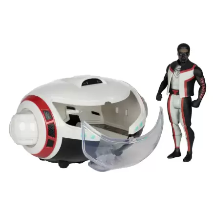 Superman (2025) DC Direct Super Powers akcijska figura s vozilom Mr. Terrific & T-Craft fotografija proizvoda