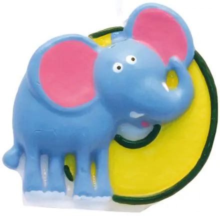 Safari Cake svijeća, broj svijeća 0 fotografija proizvoda