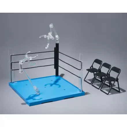 Tamashii Stage Action Figure Accessory Set kutnog ringa i sklopive stolice Neutral Ver. fotografija proizvoda