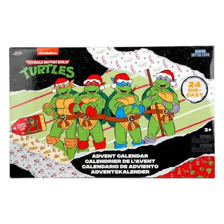 Teenage Mutant Ninja Turtles Battle Diecast Mini Figures adventski kalendar za blagdane 2024 termékfotója