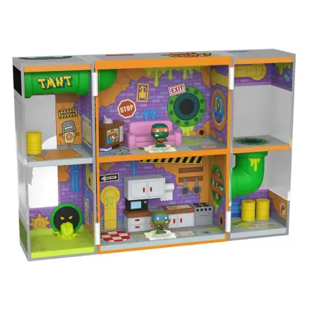 Teenage Mutant Ninja Turtles Bitty Funko POP! Bitty Box Display sa 2 Vinyl Figure figurice Sewer Lair fotografija proizvoda