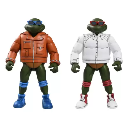 Teenage Mutant Ninja Turtles (Cartoon) akcijska figura Punk Leo i Punk Raph 2 Pack 18 cm termékfotója