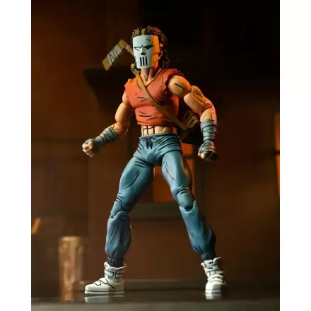 Teenage Mutant Ninja Turtles (Mirage Comics) Akcijska Figura Casey Jones u crvenoj majici 18 cm termékfotója