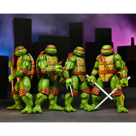 Teenage Mutant Ninja Turtles (Mirage Comics) Akcijske figure 4-paket Leonardo, Raphael, Michelangelo i Donatello 18 cm fotografija proizvoda