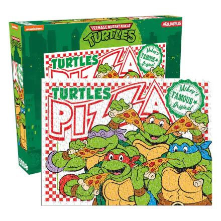 Teenage Mutant Ninja Turtles Slagalica Pizza (500 dijelova) termékfotója