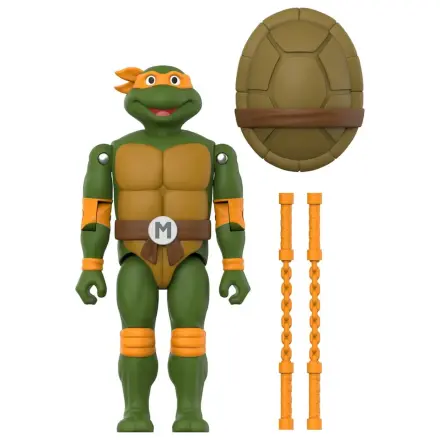 Teenage Mutant Ninja Turtles ReAction+ Akcijska figura Val 02 Michelangelo fotografija proizvoda