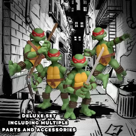 Teenage Mutant Ninja Turtles Action Figures Teenage Mutant Ninja Turtles Deluxe Set 8 cmFigurice Teenage Mutant Ninja Turtles Teenage Mutant Ninja Turtles Deluxe Set 8 cm termékfotója