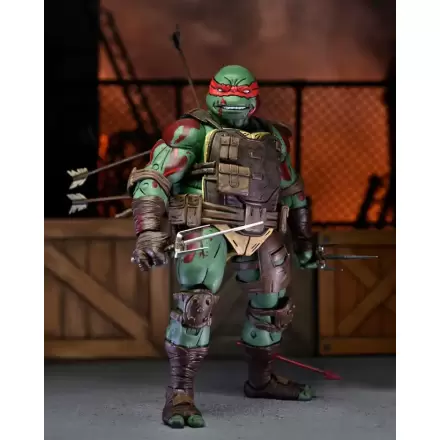 Teenage Mutant Ninja Turtles The Last Ronin akcijska figura Ultimate First to Fall Raphael 18 cm termékfotója