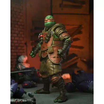 Teenage Mutant Ninja Turtles (The Last Ronin) Akcijska figura Ultimate Flashback Michelangelo 18 cm termékfotója