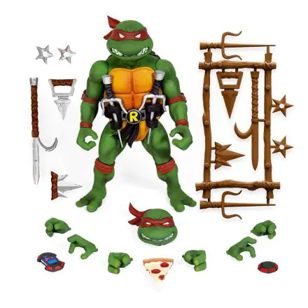 Teenage Mutant Ninja Turtles Ultimates akcijska figura Raphael verzija 2 18 cm termékfotója