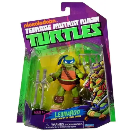Teenage Mutant Ninja Turtles World of TMNT Akcijska figura Leonardo 11 cm fotografija proizvoda