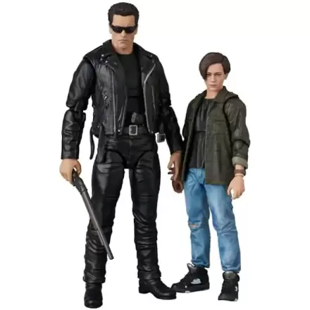 Terminator 2 MAFEX Akcijska figura T-800 (T2 Ver.) i John Connor 16 centimetara fotografija proizvoda