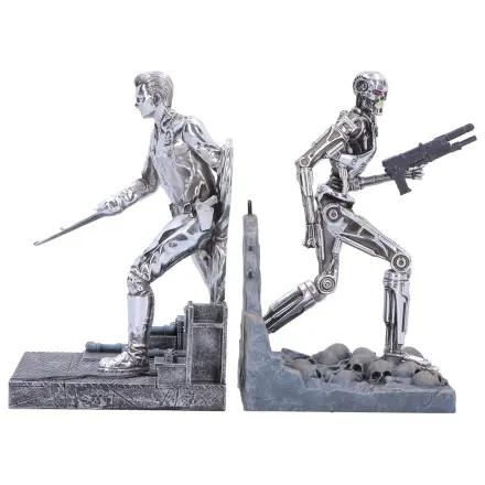 Terminator 2 držači za knjige T-1000 protiv T-800 19 cm fotografija proizvoda