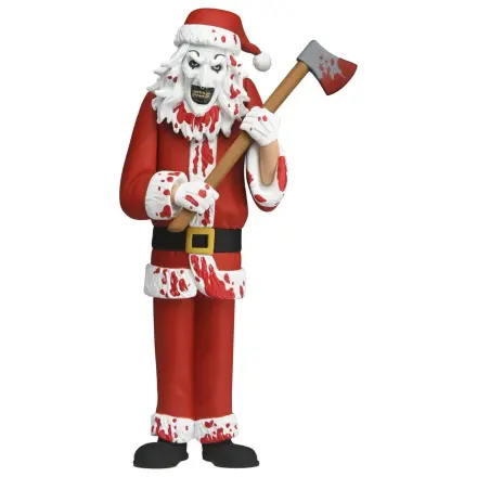 Terrifier 3 Toony Terrors akcijska figura Santa Suit Art the Clown (Bloody Version) 15 cm fotografija proizvoda