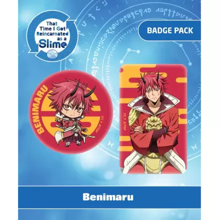 That Time I Got Reincarnated as a Slime Bedževi 2-Pack Benimaru fotografija proizvoda