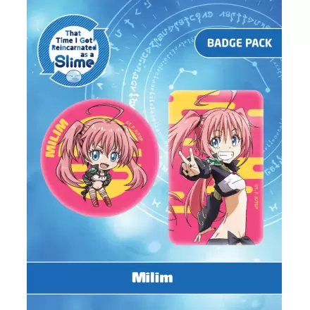 That Time I Got Reincarnated as a Slime Pin Bedževi 2-Pack Milim fotografija proizvoda