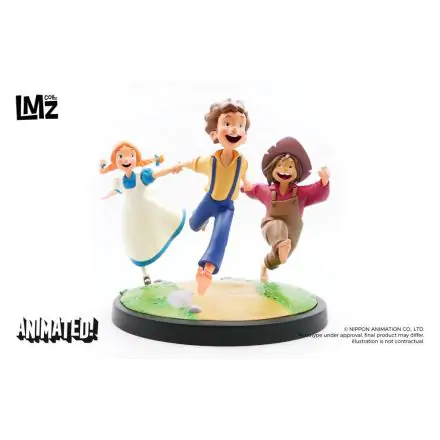 The Adventures of Tom Sawyer Animated! Statua Tom, Huck & Becky 23 cm fotografija proizvoda