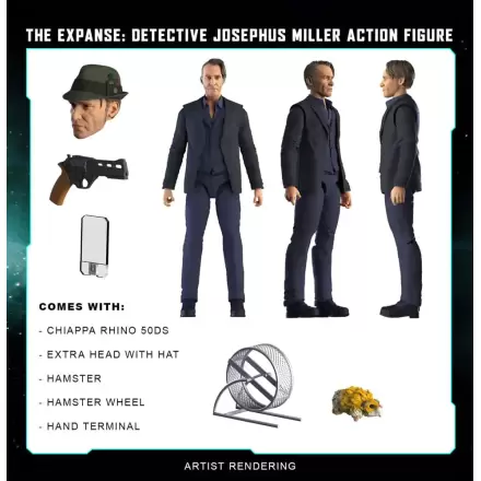 The Expanse akcijska figura detektiv Josephus Miller 20 cm fotografija proizvoda