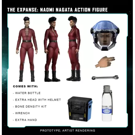 The Expanse akcijska figura Naomi Nagata 20 cm fotografija proizvoda
