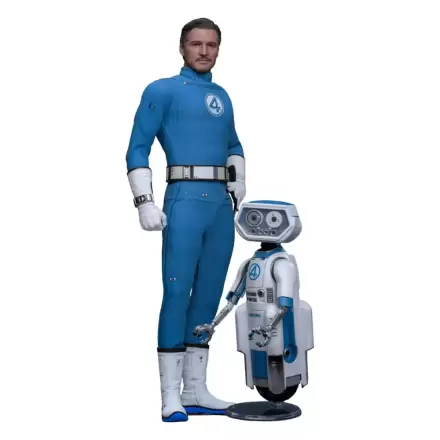 The Fantastic Four: First Steps Movie Masterpiece Set akcijskih figura 2-pak 1/6 Mister Fantastic & H.E.R.B.I.E. 30 cm fotografija proizvoda