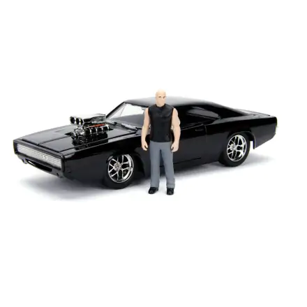 The Fast and Furious Lijevani model Hollywood Rides 1/24 1970 Dodge Charger s figurom Dom Toretto fotografija proizvoda