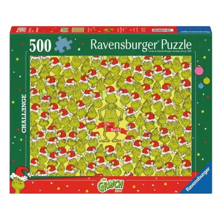 The Grinch Puzzle Izazov Merry Grinchmas (500 dijelova) fotografija proizvoda
