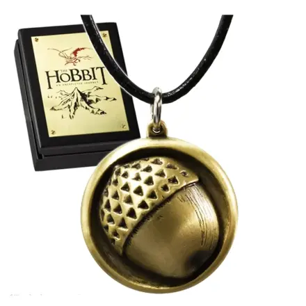The Hobbit kožni lančić Bilbo gumb privjesak fotografija proizvoda