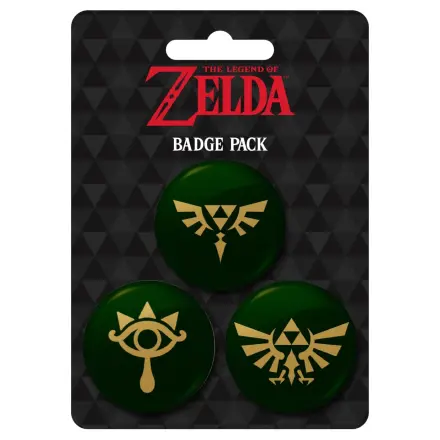 The Legend of Zelda Set od 3 bedža fotografija proizvoda
