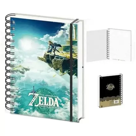 The Legend of Zelda A5 lentikularna bilježnica fotografija proizvoda