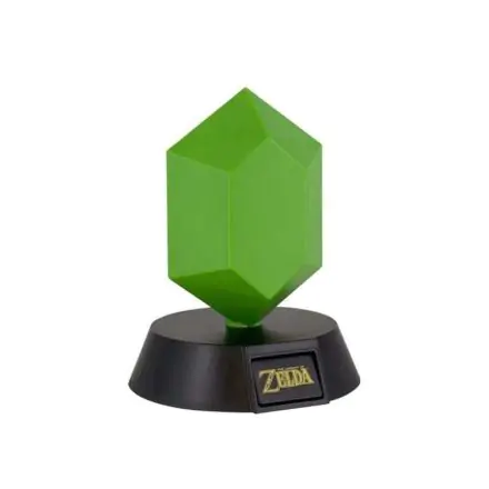 Legend of Zelda 3D svjetiljka Green Rupee 10 cm fotografija proizvoda