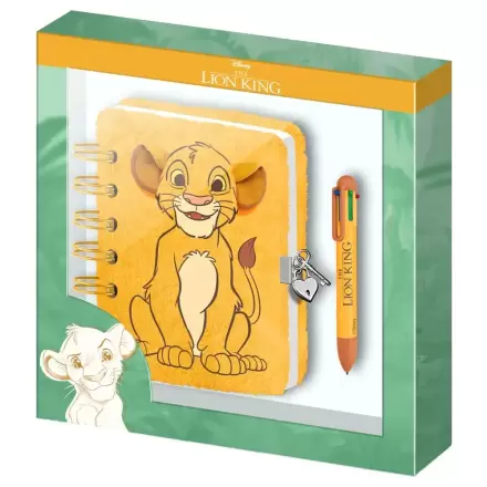 Disney The Lion King plišani dnevnik i olovka fotografija proizvoda