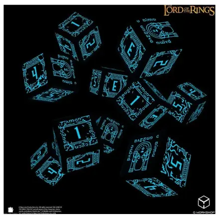 The Lord of the Rings: 10 D6 set kockica Moria (svijetle u mraku) fotografija proizvoda