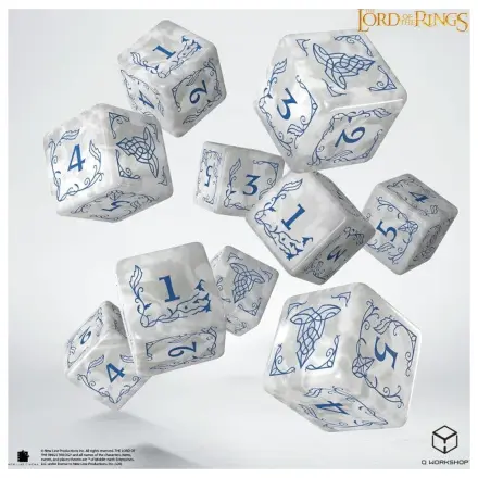 The Lord of the Rings: Set od 10 D6 kockica Rivendell (Stone) fotografija proizvoda