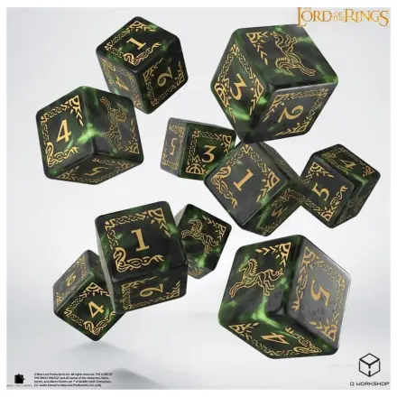 The Lord of the Rings: Set od 10 D6 Kockica Rohan fotografija proizvoda